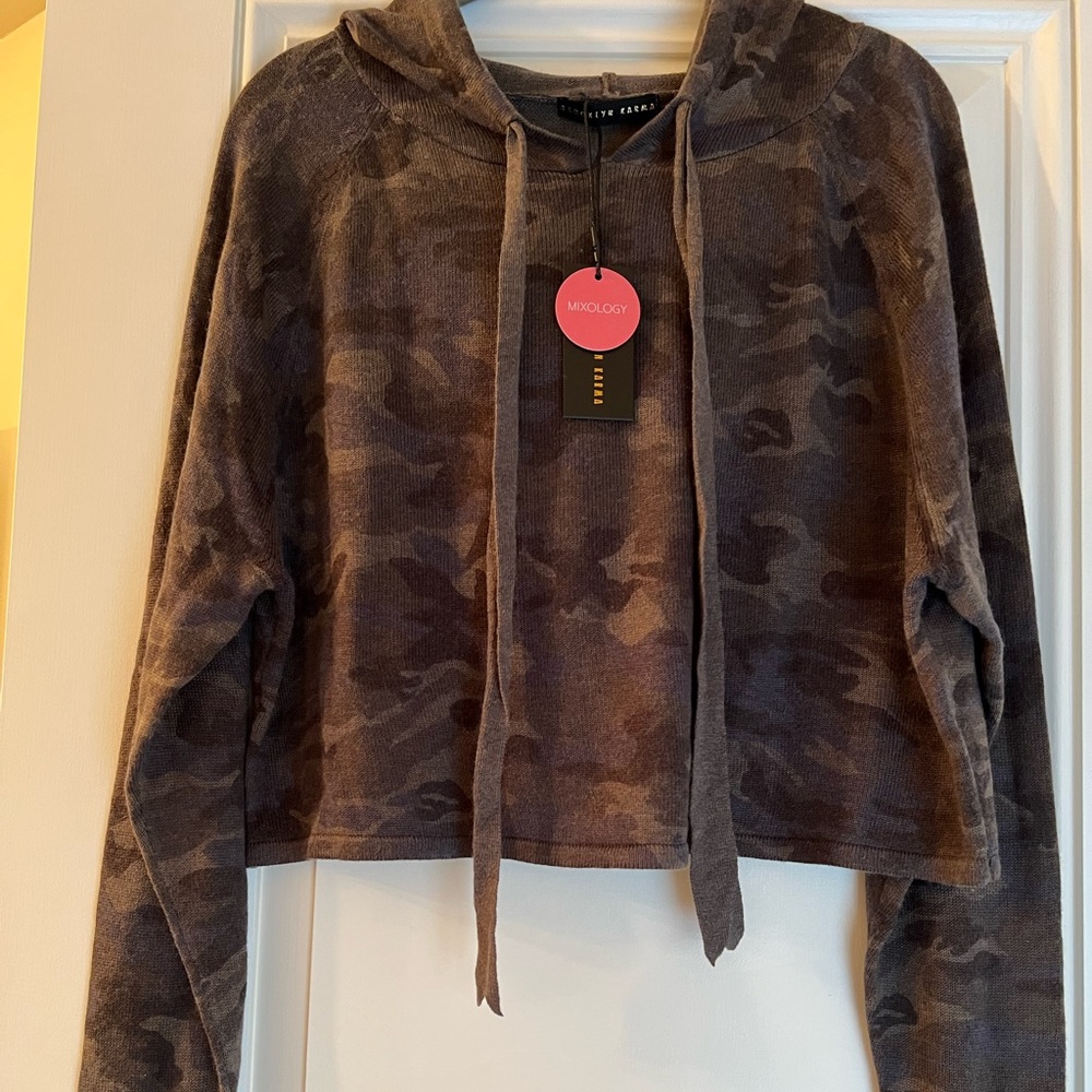 NWT size small Brooklyn Karma camp hoodie